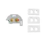 Steckdosenanschluss 2 x RCA Kindermann 7456 000 510