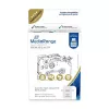 Plastikbandkassette MediaRange TZ-131 12mm schwarz auf transparent