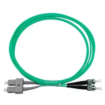 Glasfaserkabel BlueOptics SFP3233EU0.5MK SC ST OM3 0,5 m Aqua