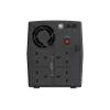 Conceptronic ZEUS03G 1200VA 720W USV, 4 UK-Steckdosen, HID-USB, RJ45 Ein-/Ausgang, AVR