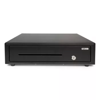 Elektronische Kassenschublade Safescan SD-4141, Stahlgehäuse, schwarz, 410×415×115 mm, inklusive 6 Schlüssel