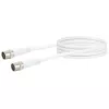 Koaxialkabel Schwaiger KDSK15042 F F 1,5 m Weiß