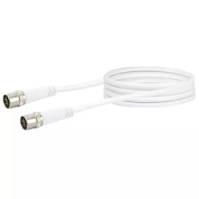 Koaxialkabel Schwaiger KDSK15042 F F 1,5 m Weiß