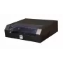 Wandmontierbarer Rack Equip schlank Flex 19' Schrank 5U RAL9005 Schwarz
