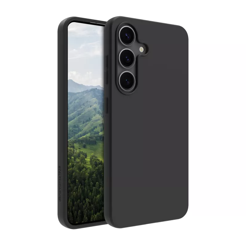 Rückabdeckung dbramante1928 Nuuk für Samsung Galaxy S25+ — Kunststoff, schwarz