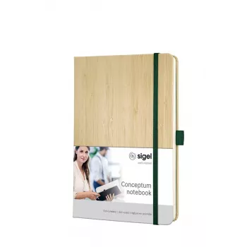 Schreibblock Sigel Conceptum A5 194 Blatt Bambus Beige