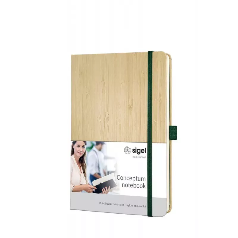 Schreibblock Sigel Conceptum A5 194 Blatt Bambus Beige