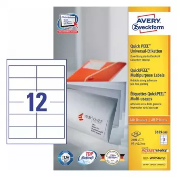 Selbstklebendes Etikett AVERY 3659-200