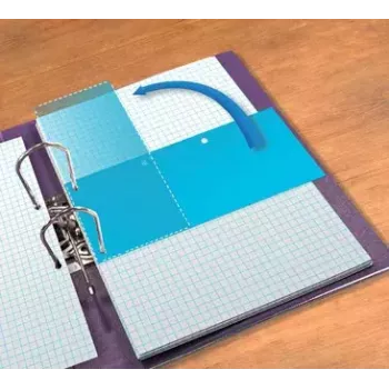 Elba 240x105 mm Blau Dokumentenmappe aus Karton