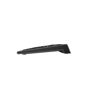 Logickeyboard USB AZERTY Französische Tastatur LKB-LPWB-A2M-FR Kabelgebunden Scherenschalter