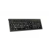 Logickeyboard USB AZERTY Französische Tastatur LKB-LPWB-A2M-FR Kabelgebunden Scherenschalter