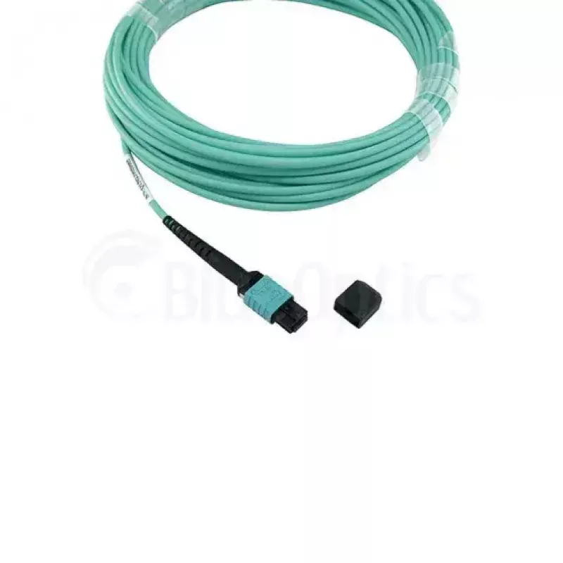 Glasfaserkabel BlueOptics CBL-NTWK-0892-OPF30L-BO MPO OM3 3 m Cyan