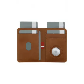 Brieftasche / Kartenetui / Reisedokumentenhalter d bramante BIATGT001679 Braunes Leder
