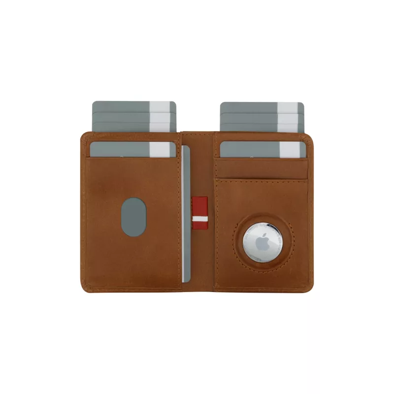 Brieftasche / Kartenetui / Reisedokumentenhalter d bramante BIATGT001679 Braunes Leder