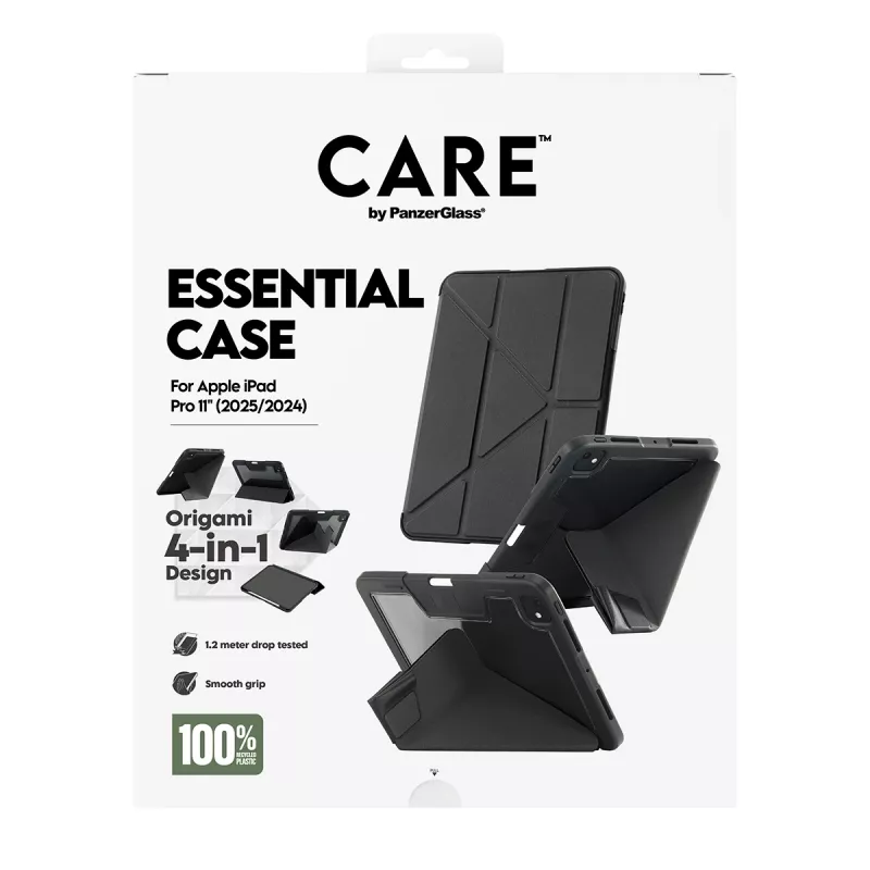 Cover PanzerGlass CARE by ® TPU Essential Case Schwarz iPad Pro 11 Zoll (2024-2025)