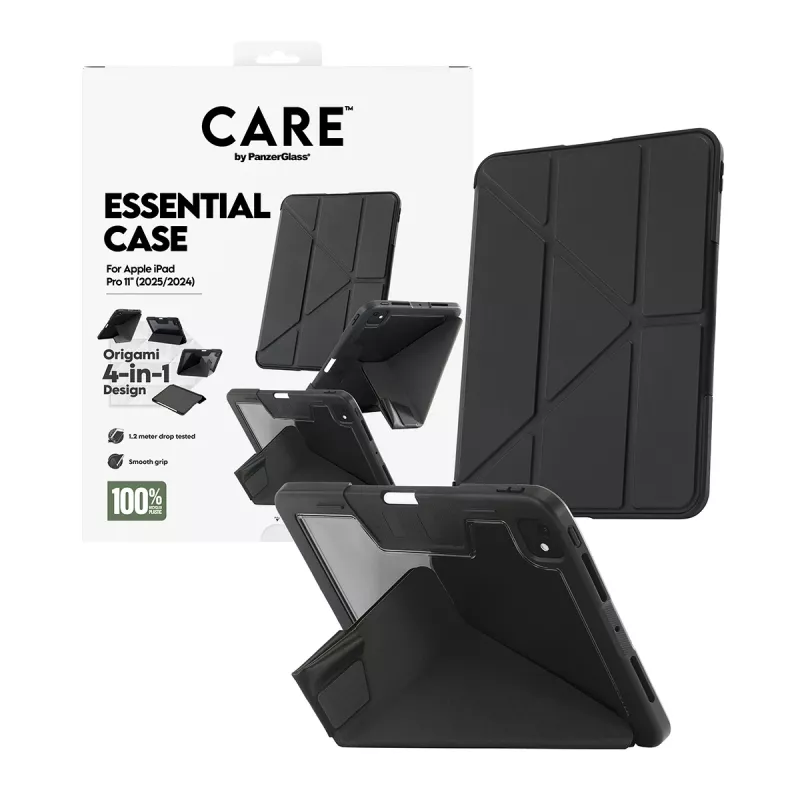 Cover PanzerGlass CARE by ® TPU Essential Case Schwarz iPad Pro 11 Zoll (2024-2025)