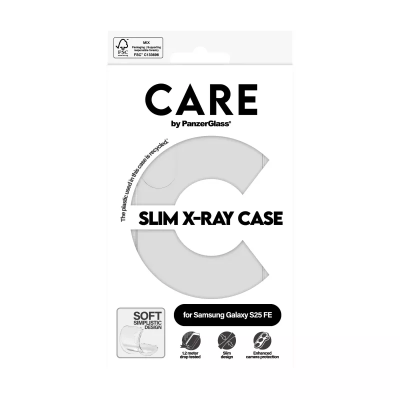 PanzerGlass CARE™ by ® X-Ray Hülle Samsung Galaxy S25 FE 5G