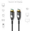 Techly ICOC HDMI-HY8-030 HDMI-Kabel 30 m HDMI Typ A (Standard) Schwarz