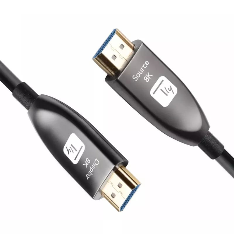 Techly ICOC HDMI-HY8-030 HDMI-Kabel 30 m HDMI Typ A (Standard) Schwarz