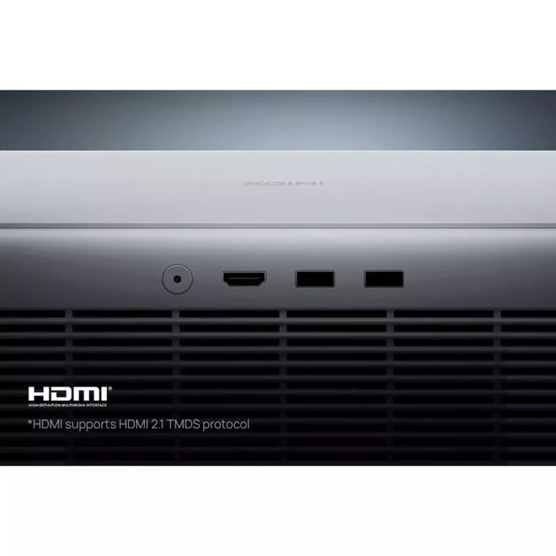 Standard-Throw-Projektor XGIMI 1800 ANSI Lumen LED UHD 4K 3D Weiß