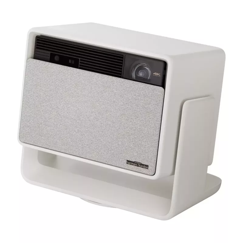 Standard-Throw-Projektor XGIMI 1800 ANSI Lumen LED UHD 4K 3D Weiß
