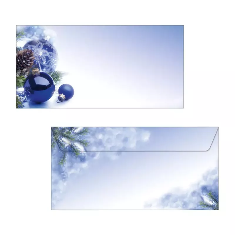 Briefumschlag DL Sigel DU036 Blau 50 Stück