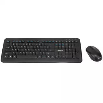 Targus AKM610ES Tastatur Maus inklusive Universal RF Wireless Spanisch Schwarz
