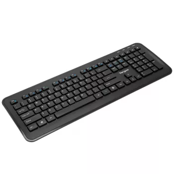 Targus AKM610ES Tastatur Maus inklusive Universal RF Wireless Spanisch Schwarz