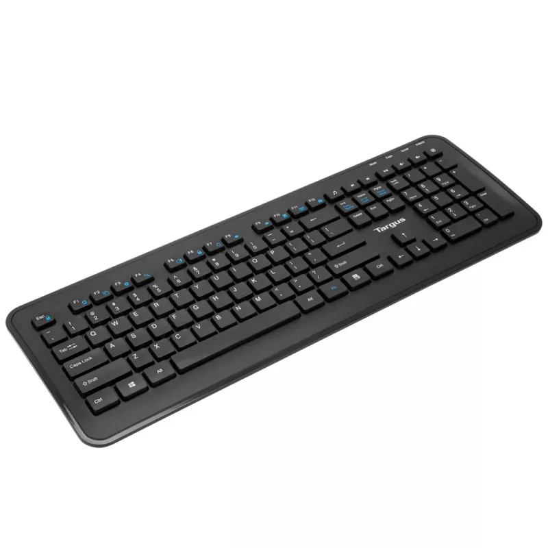 Targus AKM610ES Tastatur Maus inklusive Universal RF Wireless Spanisch Schwarz