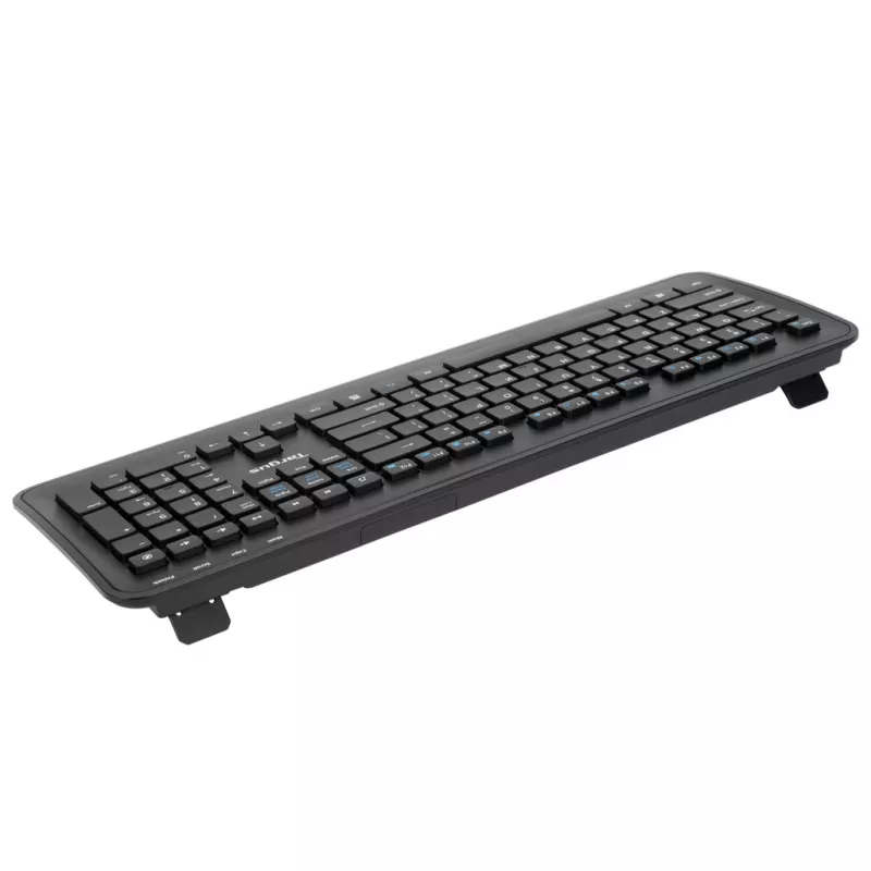 Targus AKM610ES Tastatur Maus inklusive Universal RF Wireless Spanisch Schwarz