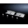 Montageset Rittal 5301.350 für Racks — verzinkter Stahl, Edelstahl-Finish, 2 Stück