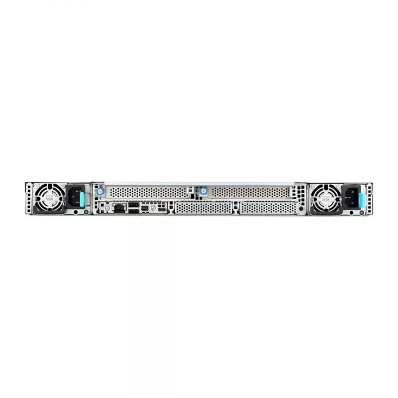 ASUS RS700A-E13-RS12U LGA 6096P Rack (1U) Schwarz, Silber