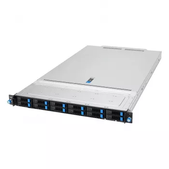 ASUS RS700A-E13-RS12U LGA 6096P Rack (1U) Schwarz, Silber
