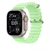 Band Apple Natural Titanium Finish MGCG4ZM/A Grün Fluorelastomer 49 mm