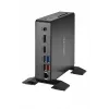 Shuttle Nano PC NC4010BAV2, Intel Celeron 7305, 8GB DDR4, 128GB M.2, 1x HDMI, 1x DP, 7x USB, 1x LAN, inkl. VESA und Standfuß
