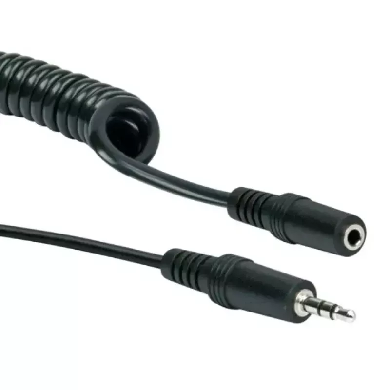 Audiokabel Schwaiger KHA4035 3m 3,5mm Buchse auf Buchse Schwarz