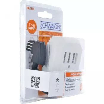 Kabel Schwaiger TDA1230 532 0,2 m TAE-F 2xTAE-F 1xTAE-N 1xRJ11