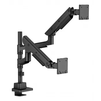 ICY BOX IB-MS702-T Monitorhalterung / -ständer 144,8 cm (57 Zoll) Schreibtisch Schwarz
