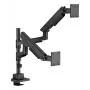 ICY BOX IB-MS702-T Monitorhalterung / -ständer 144,8 cm (57 Zoll) Schreibtisch Schwarz