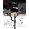 ICY BOX IB-MS622-T 81,3 cm (32 Zoll) Schreibtisch Schwarz