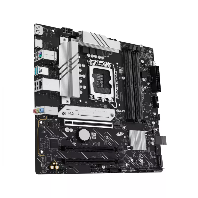 Motherboard ASUS PRIME B760M-A II-CSM — Intel B760, LGA1700, microATX, DDR5, bis zu 256 GB, M.2/PCIe 4.0/SATA III, 2,5-Gb-Ethernet