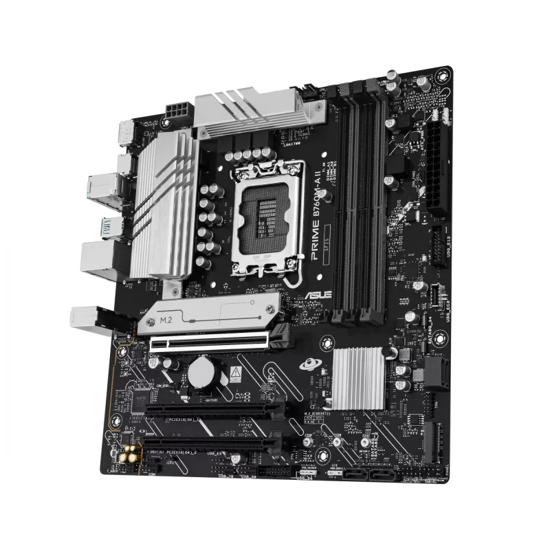 Motherboard ASUS PRIME B760M-A II-CSM — Intel B760, LGA1700, microATX, DDR5, bis zu 256 GB, M.2/PCIe 4.0/SATA III, 2,5-Gb-Ethernet