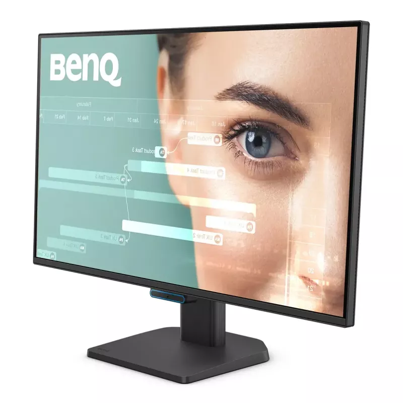 Monitor BenQ 27 Zoll 1080p FHD Eye-Care — 27 Zoll (68,6 cm), 1920×1080, 5 ms, IPS/LCD, matt, 16:9, 178°/178°, integrierte Lautsprecher, VESA, Schwarz
