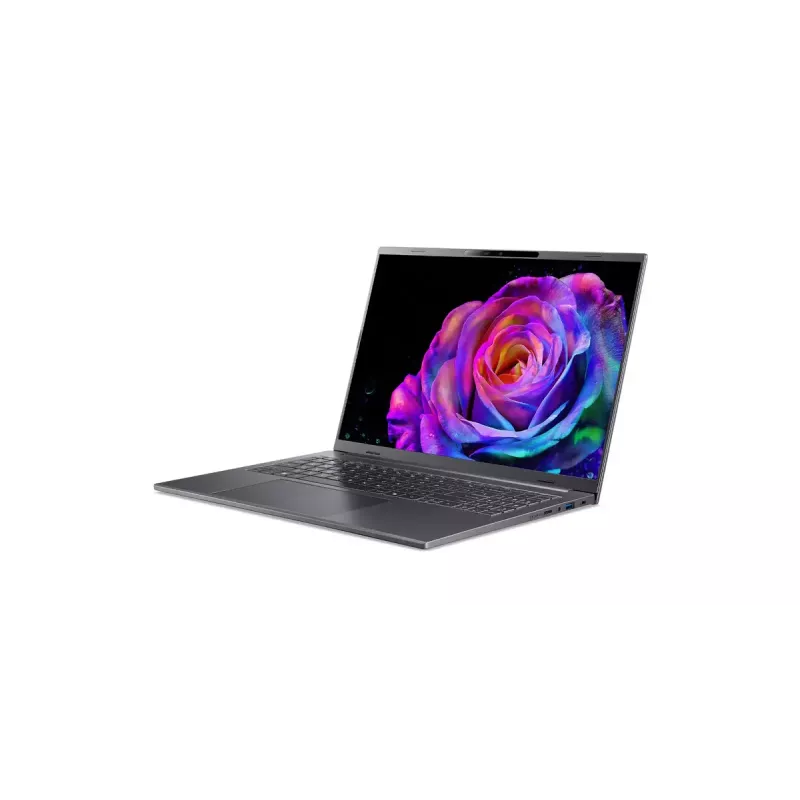 Laptop Acer Aspire 16 AI A16-61M-R473 — 16 Zoll WUXGA+ Display, AMD Ryzen AI 5 330 3,4 GHz, 16 GB LPDDR5x, 512 GB SSD, Windows 11 Home, Grau