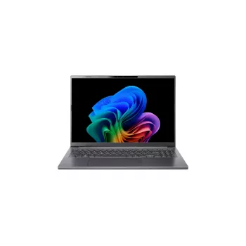 Laptop Acer Aspire 16 AI A16-61M-R473 — 16 Zoll WUXGA+ Display, AMD Ryzen AI 5 330 3,4 GHz, 16 GB LPDDR5x, 512 GB SSD, Windows 11 Home, Grau