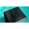 Digitaler Wecker Philips TAR4600/10 Schwarz LCD AC/Batterie