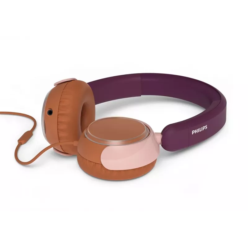 Philips 2000 series TAK2000MP/00 Kopfhörer/Headset Kabelgebunden Kopfband Anrufe/Musik USB Type-C Orange, Lila, Rosa