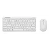 Tastatur-Maus-Set TRUST Lyra Mini Wireless QWERTZ (RF + Bluetooth) Weiß, deutsches Layout