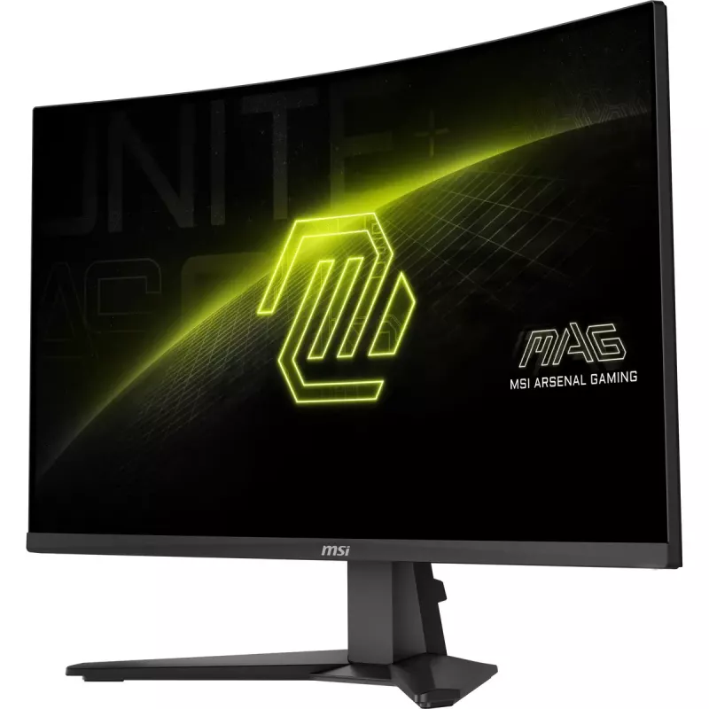 Monitor MSI MAG 276CF E20 27 Zoll Full HD (1920x1080) Rapid VA LCD Curved, 0,5 ms, 16:9, VESA, Schwarz