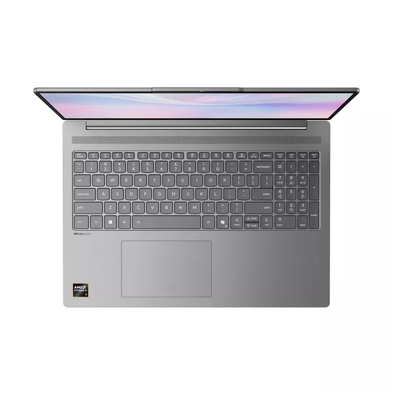 Lenovo IdeaPad schlank 5 16AKP10 Copilot+ PC AMD Ryzen™ AI 7 350 Laptop 40,6 cm (16 Zoll) 2,8K 32 GB DDR5-SDRAM 1 TB SSD Wi-Fi 7 (802.11be) Windows 11 Home Deutsch Grau